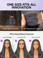 Luvme All-Day Comfort 250% Density Glueless 7x6 Closure HD Lace Loose Body Wave Long Wig Pre-Cut Lace