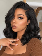 Luvme All-Day Comfort 250% Density Glueless 7x6 Closure HD Lace Loose Body Wave Short Wig Pre-Cut Lace