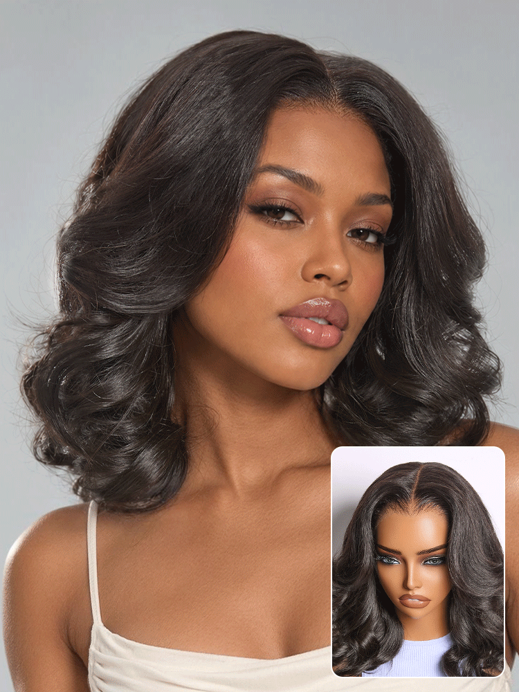 Luvme All-Day Curl Hold™ Premier Grade Hair Shoulder Length Body Wave CuticleAlign™ PartingMax Glueless 7x6 HD Lace Wig Pre-Cut Lace