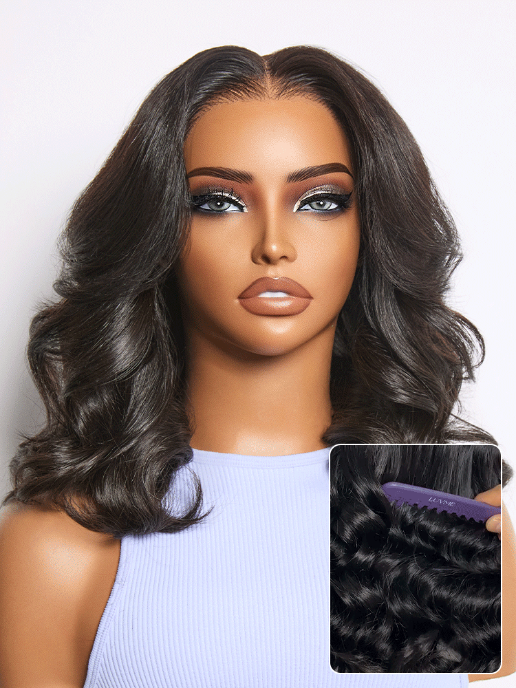 Luvme All-Day Curl Hold™ Premier Grade Hair Shoulder Length Body Wave CuticleAlign™ PartingMax Glueless 7x6 HD Lace Wig Pre-Cut Lace