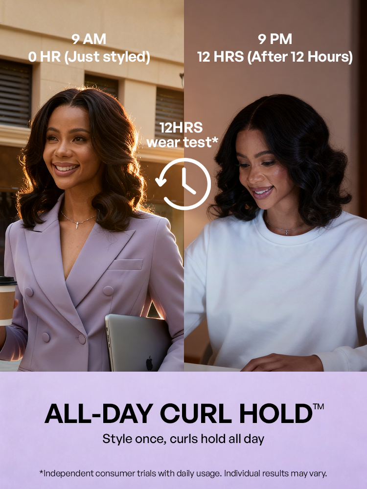 Luvme All-Day Curl Hold™ Premier Grade Hair Shoulder Length Body Wave CuticleAlign™ PartingMax Glueless 7x6 HD Lace Wig Pre-Cut Lace