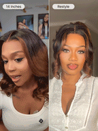 Luvme All-Day Curl Hold™ Premier Grade Hair Shoulder Length Body Wave CuticleAlign™ PartingMax Glueless 7x6 HD Lace Wig Pre-Cut Lace
